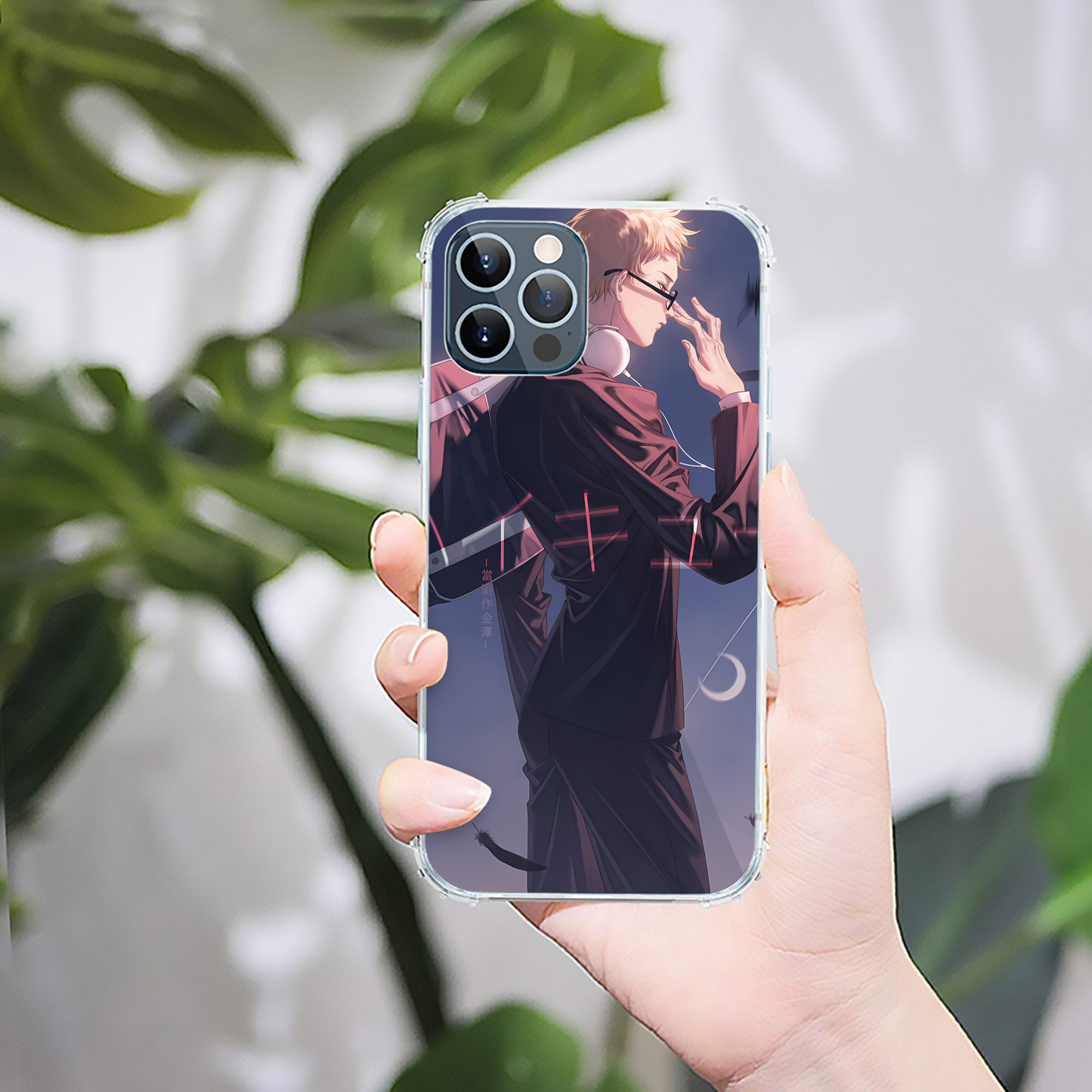 （画像用） ハイキュー!! Haikyu!! 【iPhone 12シリーズ対応】透明スマホケース（クリアソフトケース）